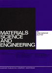 Go to journal home page - Materials Science and Engineering